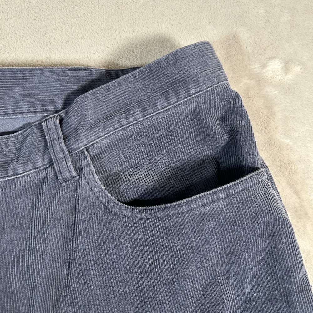 VTG 90s Polo Ralph Lauren Pants Mens 38x30 Blue Corduroy Classic Chino 5-Pocket - Picture 3 of 16